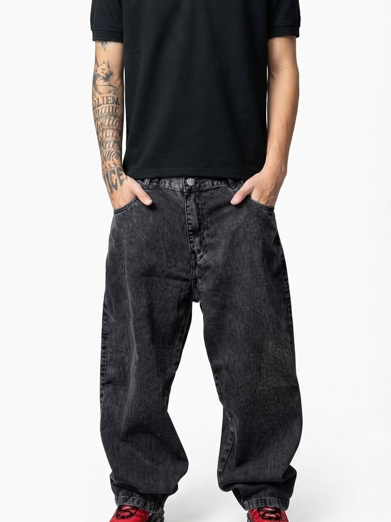 Calça Jeans Baggy