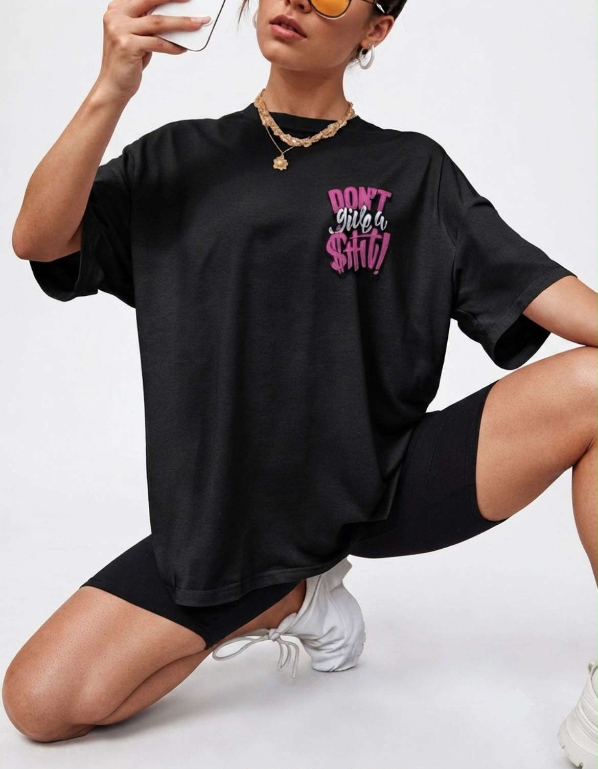 Camiseta Feminina Pantera Rosa